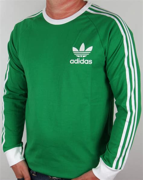 Adidas long sleeve green shirts